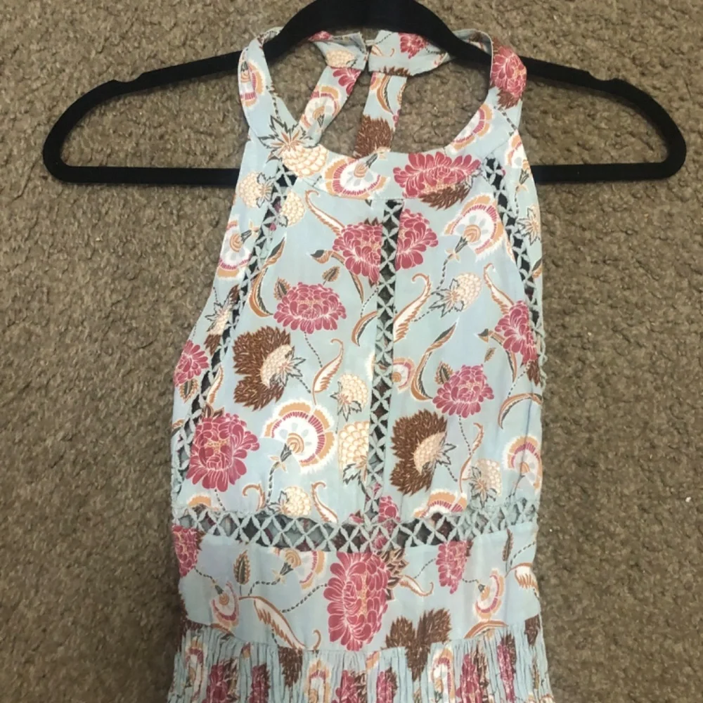 Jaase brand maxi dress, likely in a bohemian floral print such as the 'Alohi' pr - Picture 6 of 11